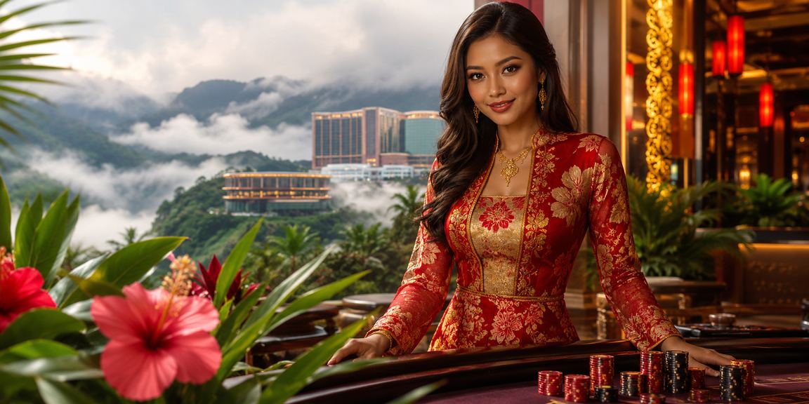 Suasana kasino hiburan bertaraf tinggi di Genting Highlands yang menginspirasi kasino langsung st12